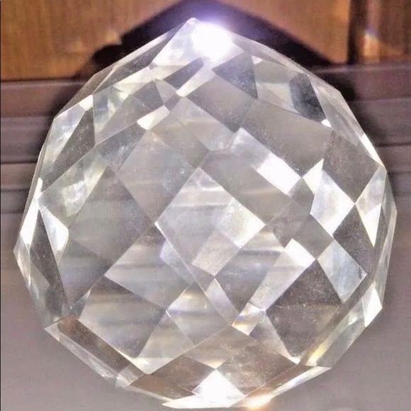 Antique Crystal Glass Paperweight Mint - Picture 8 of 8